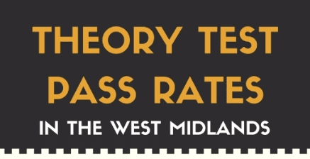 Theory test pass rates in the West Midlands